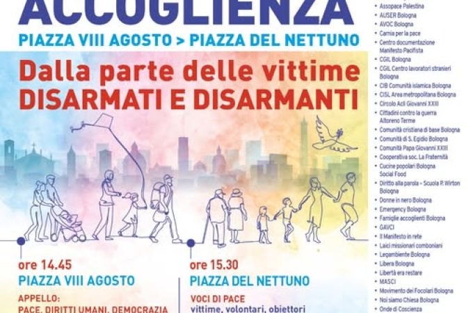 In marcia per la pace, anche per i migranti